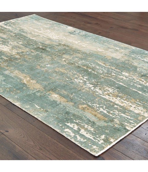 Oriental Weavers Area Rug Formations 70002 Blue 10' X 14'