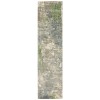 Oriental Weavers Formations 70007 Blue/ Green Area Rug 2 ft. 6 in. X 10 ft. Runner