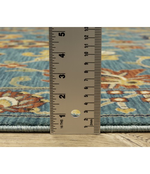 Oriental Weavers FRANCESCA FR01E Blue 9'10X12'10