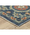 Oriental Weavers Francesca Rug Oriental Weavers FRANCESCA fr11b Blue/Rust Rug 3'3X5'
