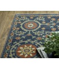 Oriental Weavers Francesca Rug Oriental Weavers FRANCESCA fr11b Blue/Rust Rug 3'3X5'