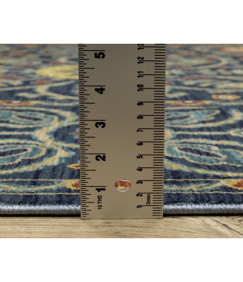 Oriental Weavers Francesca Rug Oriental Weavers FRANCESCA fr11b Blue/Rust Rug 3'3X5'