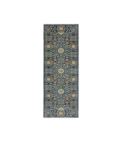 Oriental Weavers Francesca Fr11B Blue/ Rust 2 Ft. 3 In. X 7 Ft. 6 In. Runner Rug