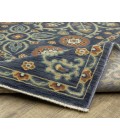 Oriental Weavers Francesca Rug Oriental Weavers FRANCESCA fr11b Blue/Rust Rug 3'3X5'