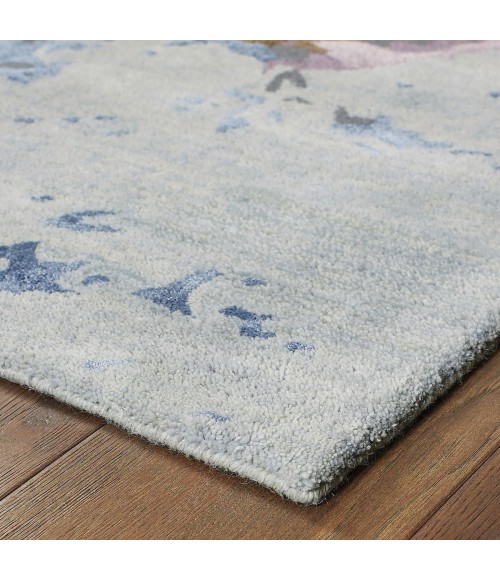 Oriental Weavers Area Rug Galaxy 21901 Blue 3' 6" X  5' 6"