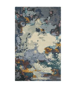 Oriental Weavers Galaxy 21903 Blue/ Grey Area Rug 5 ft. 0 in. X 8 ft. 0 in. Rectangle