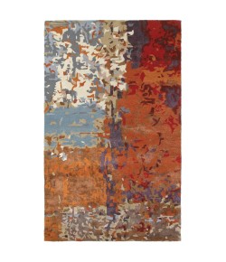 Oriental Weavers Galaxy 21904 Multi/ Orange Area Rug 8 ft. 0 in. X 10 ft. 0 in. Rectangle