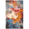 Oriental Weavers Galaxy 21908 Multi/ Pink Area Rug 8 ft. 0 in. X 10 ft. 0 in. Rectangle