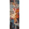 Oriental Weavers Galaxy 21908 Multi/ Pink Area Rug 2 ft. 6 in. X 8 ft. 0 in. Runner