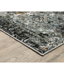 Oriental Weavers Gemini 2060V Charcoal/ Multi 2 Ft. 3 In. X 7 Ft. 6 In. Runner Rug