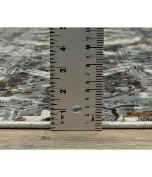 Oriental Weavers GEMINI 2060V Charcoal 2' 3X7' 6