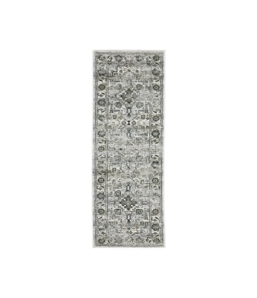 Oriental Weavers Gemini Rug Oriental Weavers GEMINI 20z Grey/Blue Rug 3'10X5' 5