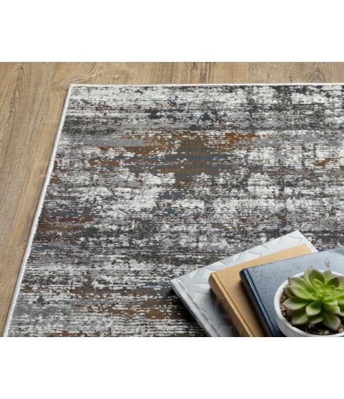 Oriental Weavers Gemini Rug Oriental Weavers GEMINI 4151U Charcoal 3'10X5' 5
