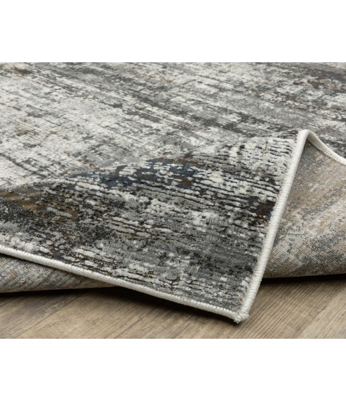 Oriental Weavers Gemini Rug Oriental Weavers GEMINI 4151U Charcoal 3'10X5' 5