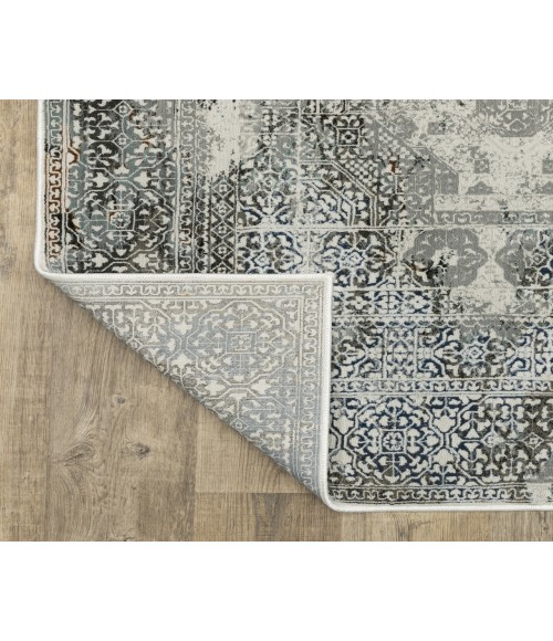 Oriental Weavers Gemini Rug Oriental Weavers GEMINI 4153f Grey/Multi Rug 3'10X5'5