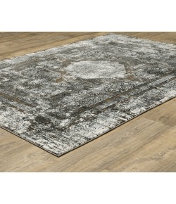Oriental Weavers Gemini 90O Charcoal/ Grey 3 Ft.10 In. X 5 Ft. 5 In. Rectangle Rug