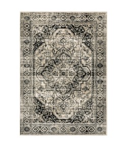 Oriental Weavers Georgia 429G0 Grey/ Black Area Rug 7 ft. 10 in. X 10 ft. Rectangle