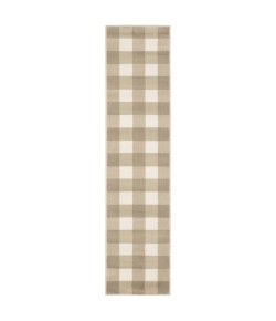 Oriental Weavers Georgia 678A0 Beige/ Ivory Area Rug 1 ft. 10 in. X 7 ft. 6 in. Runner