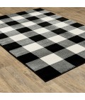 Georgia Area Rug Oriental Weavers Area Rug Georgia 678D0 Black 3'10" X 5' 5"