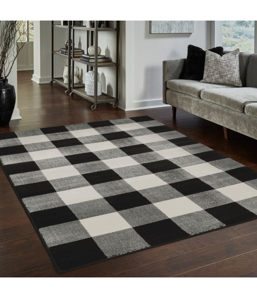 Georgia Area Rug Oriental Weavers Area Rug Georgia 678D0 Black 3'10" X 5' 5"