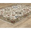 Oriental Weavers Hastings Ha03W Ivory/ Green 5 Ft. 3 In. X 7 Ft. 6 In. Rectangle Rug