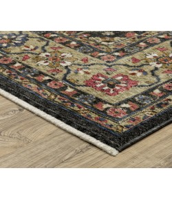 Oriental Weavers Hastings Ha07D Charcoal/ Pink 9 Ft.10 In. X 12 Ft.10 In. Rectangle Rug