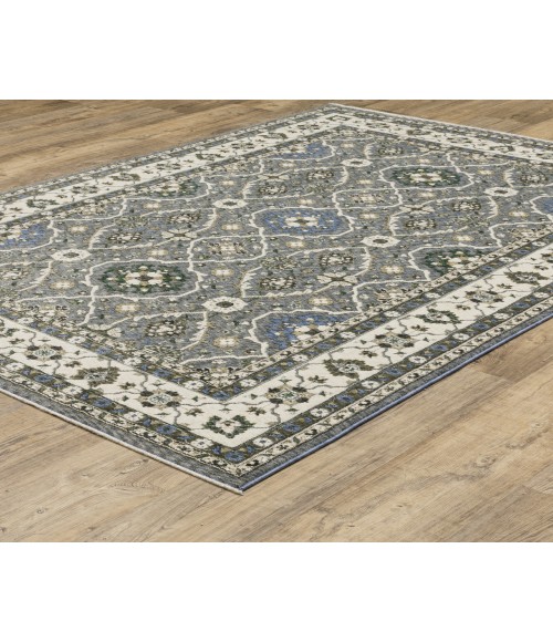 Oriental Weavers HASTINGS HA07H Blue 2' 3X7' 6