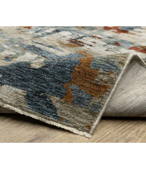 Oriental Weavers HAYDEN hay02 Beige/Multi Rug 5'3X7'6