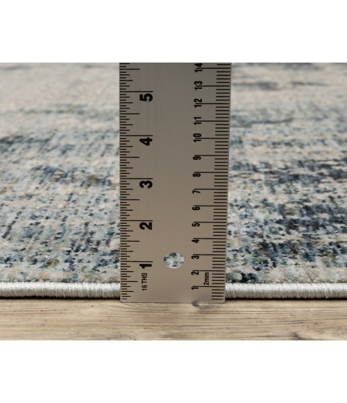Oriental Weavers HAYDEN hay04 Beige/Blue Rug 5'3X7'6