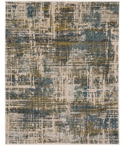 Oriental Weavers Hayden Hay05 Blue/ Gold 5 Ft. 3 In. X 7 Ft. 6 In. Rectangle Rug