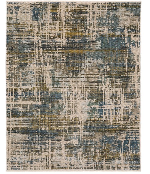 Oriental Weavers HAYDEN hay05 Blue/Gold Rug 5' 3X7' 6