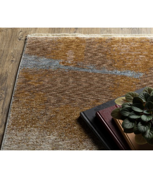 Oriental Weavers HAYDEN hay09 Beige/Rust Rug 6'7X9'6