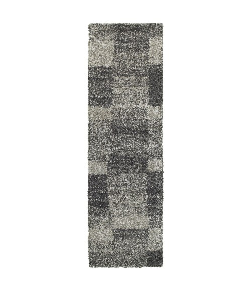 Henderson Area Rug Oriental Weavers Area Rug Henderson 531Z1 Grey 2' 3" X 7' 6" Runner