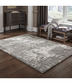 Oriental Weavers Henderson 5503H Grey/ Ivory Area Rug 5 ft. 3 in. X 7 ft. 6 in. Rectangle