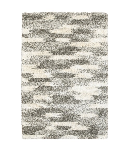 Henderson Area Rug Oriental Weavers Area Rug Henderson 565J9 Grey 9'10" X 12'10"