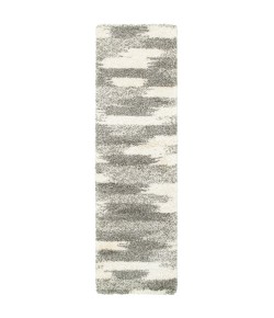 Oriental Weavers Henderson 565J9 Grey/ Ivory Area Rug 2 ft. 3 in. X 7 ft. 6 in. Runner