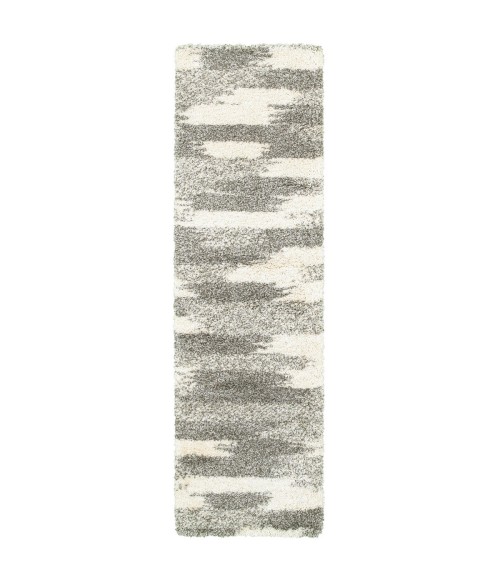 Henderson Area Rug Oriental Weavers Area Rug Henderson 565J9 Grey 2' 3" X 7' 6" Runner