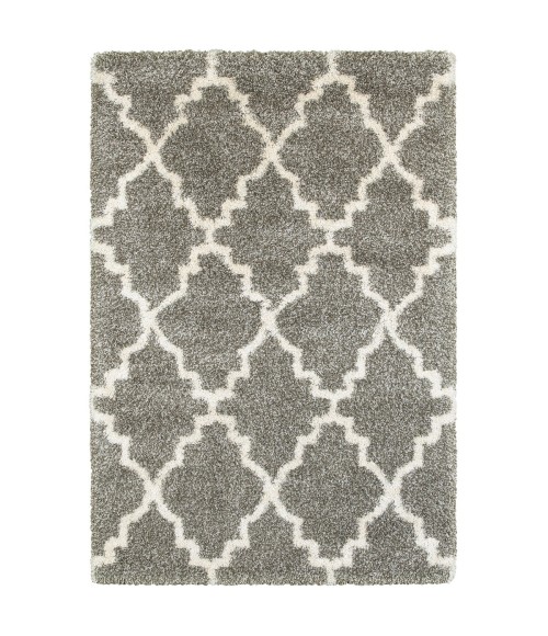 Oriental Weavers Area Rug Henderson 092E9 Grey 3'10" X  5' 5"