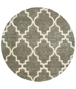 Oriental Weavers Henderson 092E9 Grey/ Ivory Area Rug 7 ft. 10 in. Round