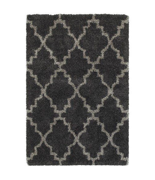 Oriental Weavers Area Rug Henderson 092K1 Charcoal 3'10" X  5' 5"