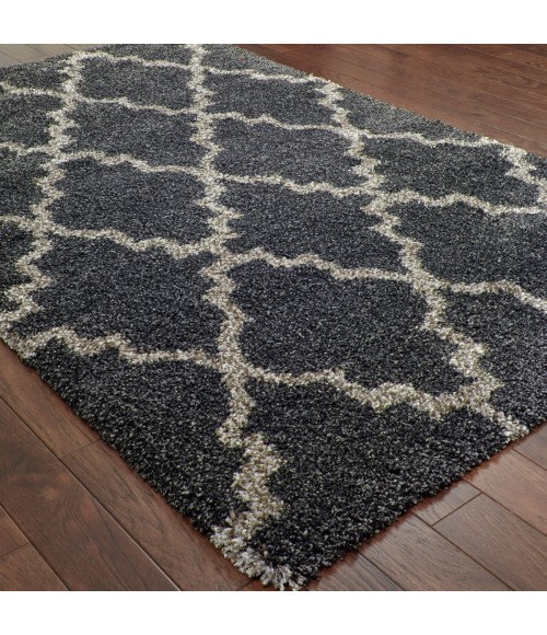 Oriental Weavers Area Rug Henderson 092K1 Charcoal 3'10" X  5' 5"