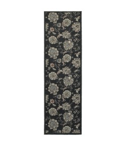 Oriental Weavers Highlands 2444I Midnight/ Ivory Area Rug 2 ft. 3 in. X 7 ft. 6 in. Runner