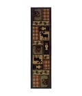 Oriental Weavers Area Rug Hudson 1067A Brown 6' 7" X  9' 6"