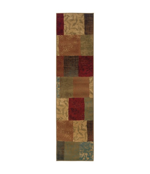 Oriental Weavers Area Rug Hudson 030C1 Green 10' X 13'