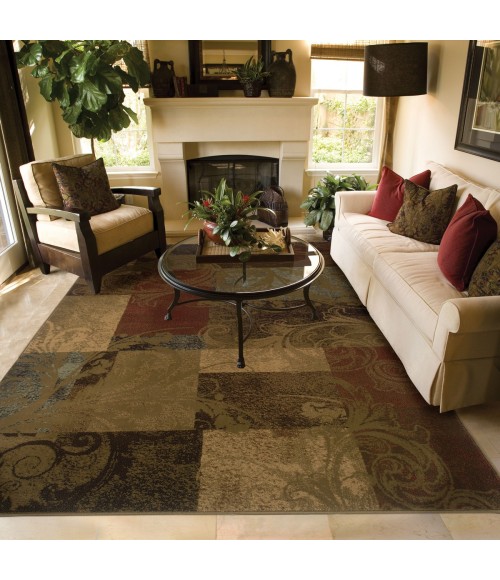 Oriental Weavers Area Rug Hudson 036G1 Green 3'10" X  5' 5"