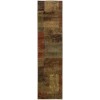 Oriental Weavers Hudson 036G1 Green/ Red Area Rug 1 ft. 10 in. X 7 ft. 6 in. Runner