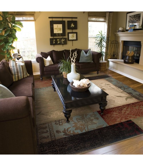 Hudson Area Rug Oriental Weavers Area Rug Hudson 040A1 Beige 5' 3" X 7' 6"