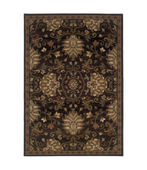 Oriental Weavers Area Rug Hudson 042G1 Brown 5' 3" X  7' 6"