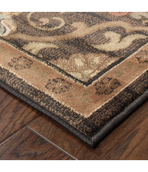 Oriental Weavers Area Rug Hudson 042G1 Brown 5' 3" X  7' 6"