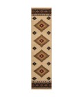 Oriental Weavers Area Rug Hudson 087I1 Beige 6' 7" X  9' 6"